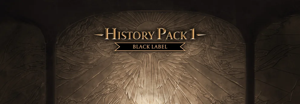 History Pack 1 Black Label Article Cover