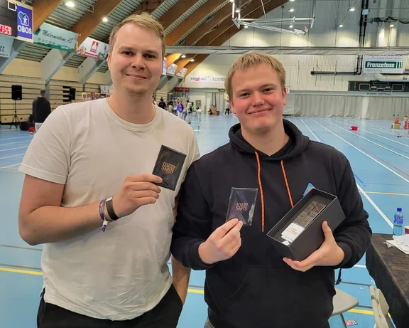 2022 Norway National Champion Adrian Fjell and Finalist Magne Gjennestad