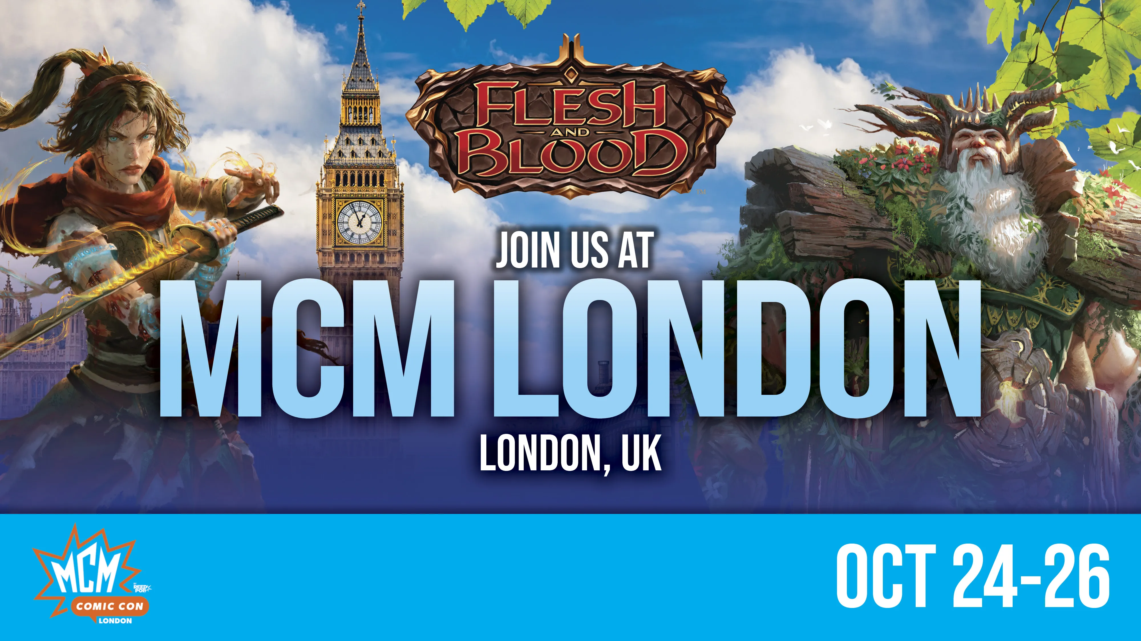 MCM LONDON COMICON_HEADER1