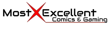 Most Excellent Comics & Gaming Logo