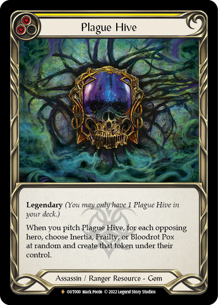Image of the card for Plague Hive (Yellow)