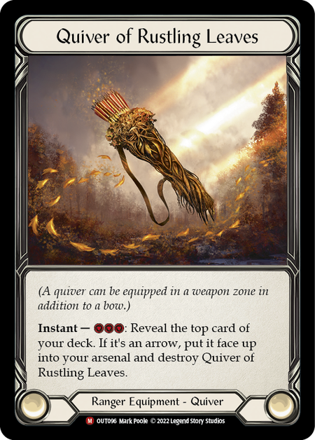 Image of the card for Quiver of Rustling Leaves