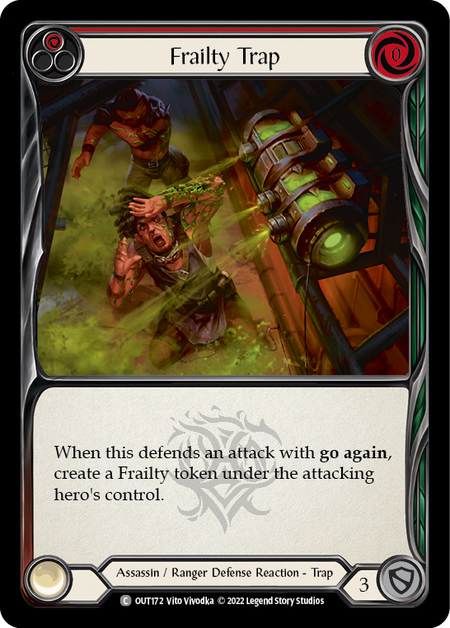 Image of the card for Frailty Trap (Red)