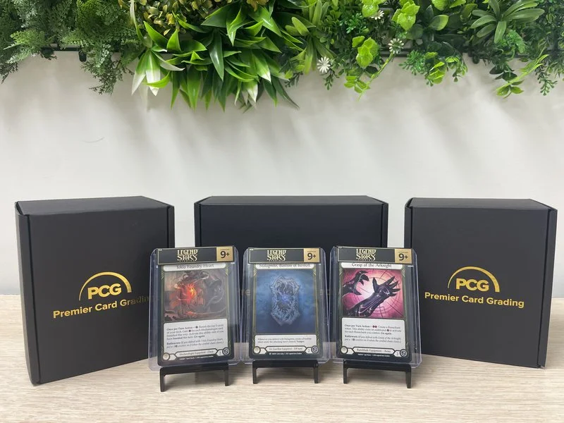 New Grading Company Reveal! PCG Slab Reveal!, Check out Premier Card  Grading with us and review these new slabs!, By Darkside Games