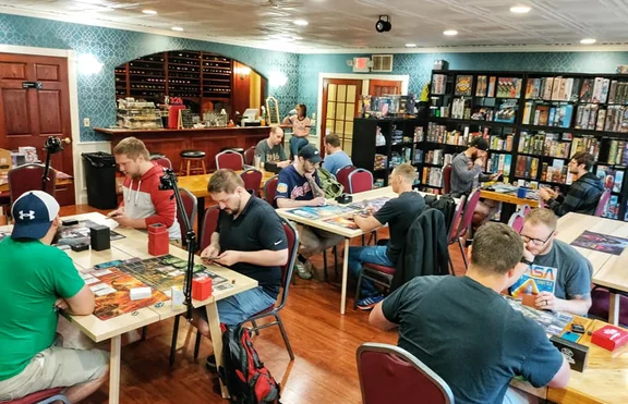 Sapphire City Board Game Parlor Skirmish