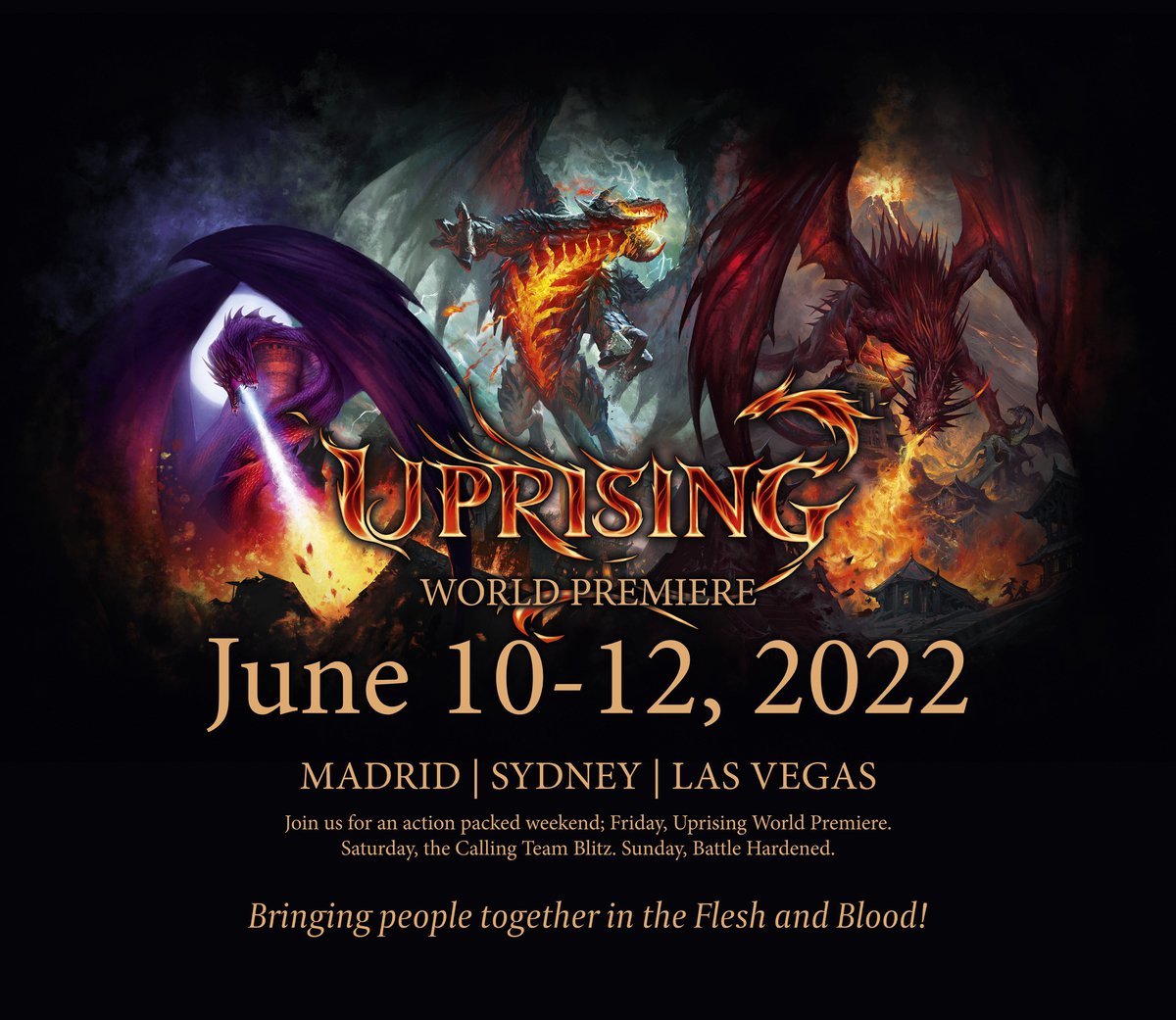 Uprising World Premiere Poster