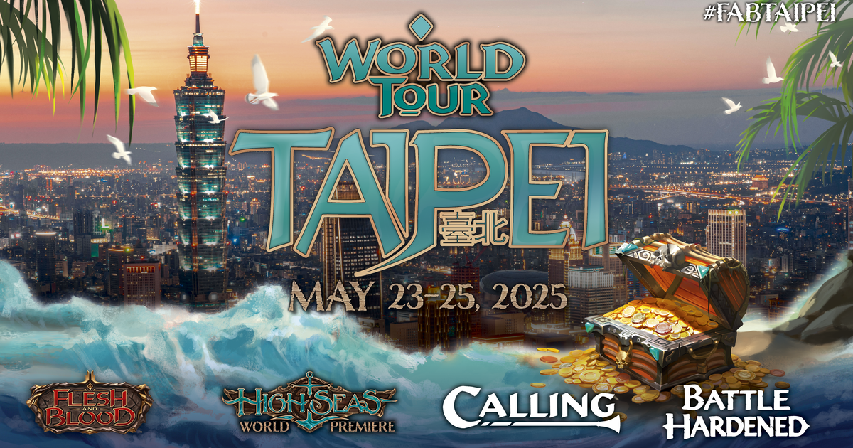 Flesh and Blood 台北　スーベニアパッケージ　プレイマット WT_TAIPEI_Stream1.2e16d0ba.
