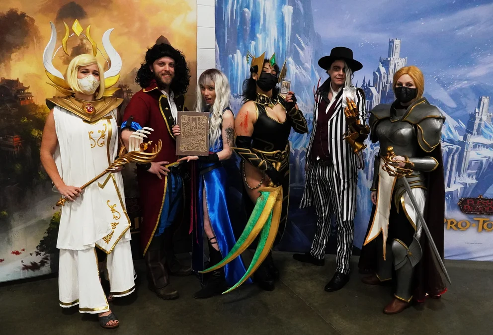 Winners of the Cosplay Contest