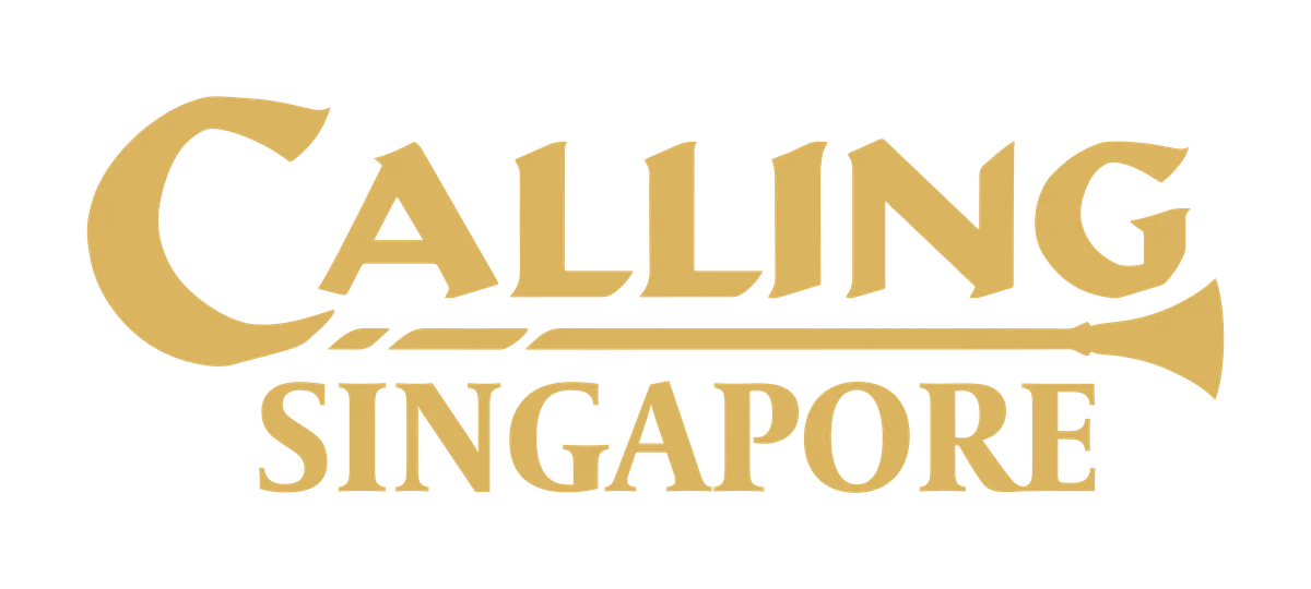 Calling Singapore Logo Gold