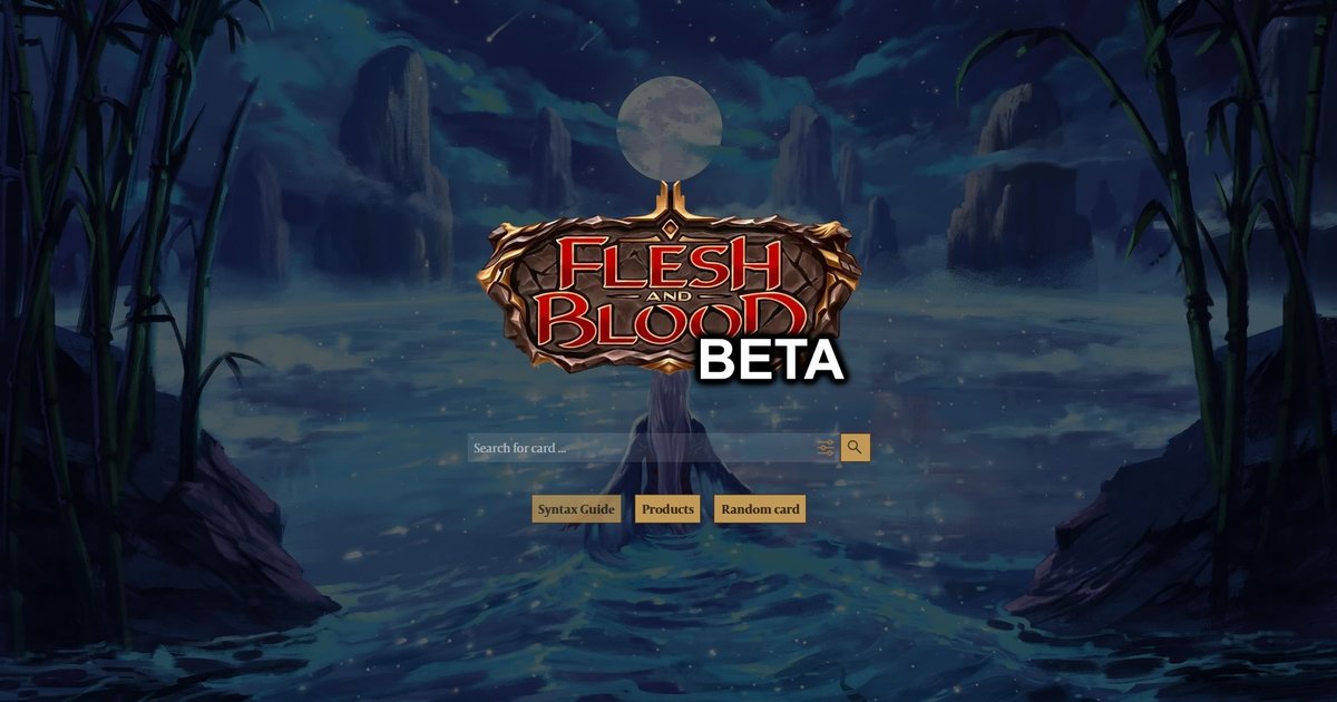 Card Database (Beta)