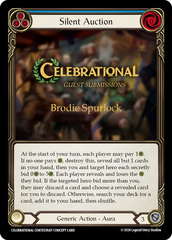Celebrational - Brodie Spurlock Card Submission
