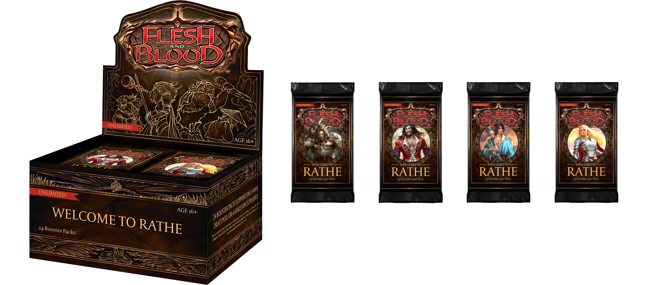 FLESH AND BLOOD WELCOME TO RATHE BOX-