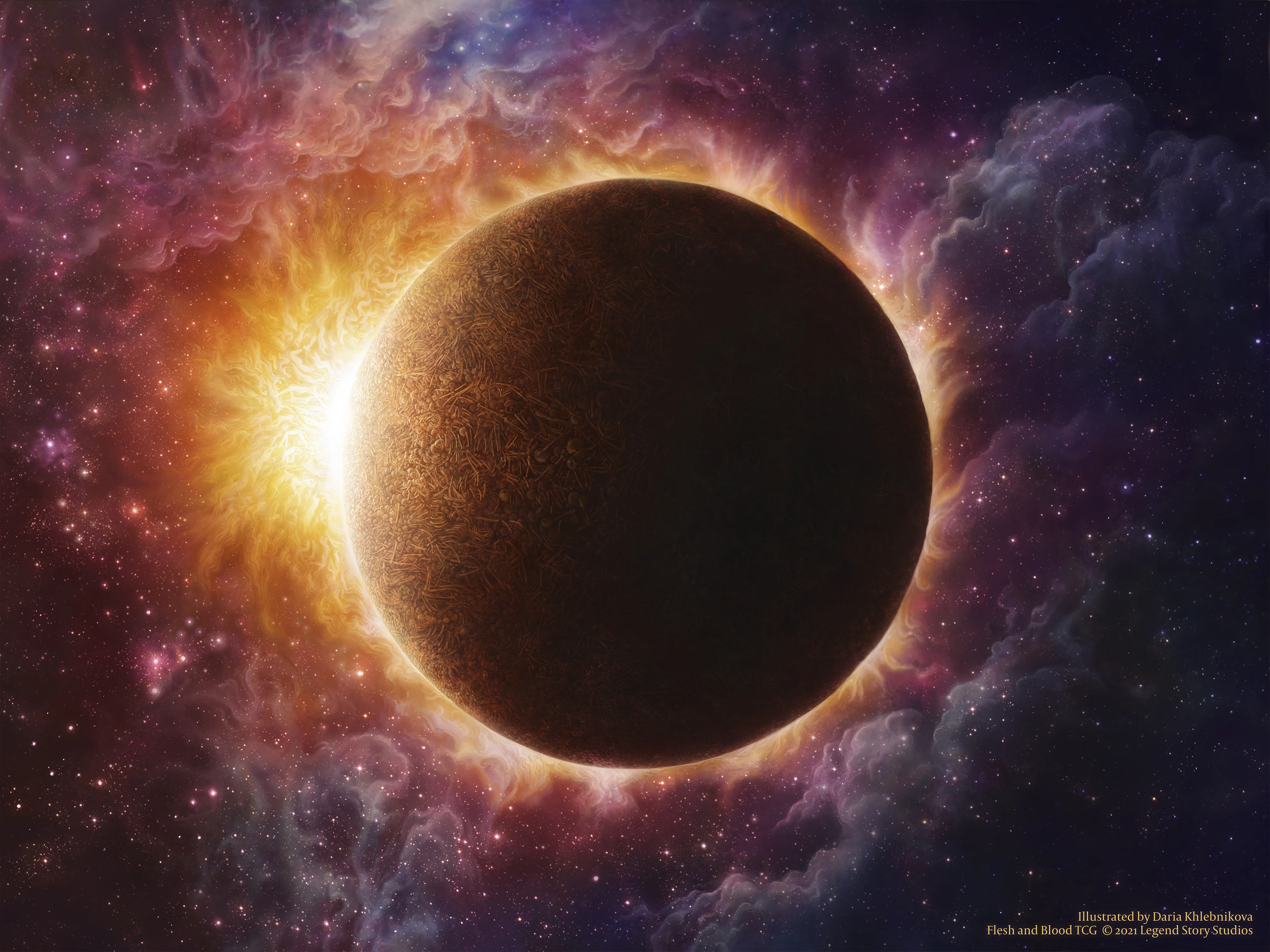 Eclipse © Legend Story Studios 2021, illustrated by Daria Khlebnikova