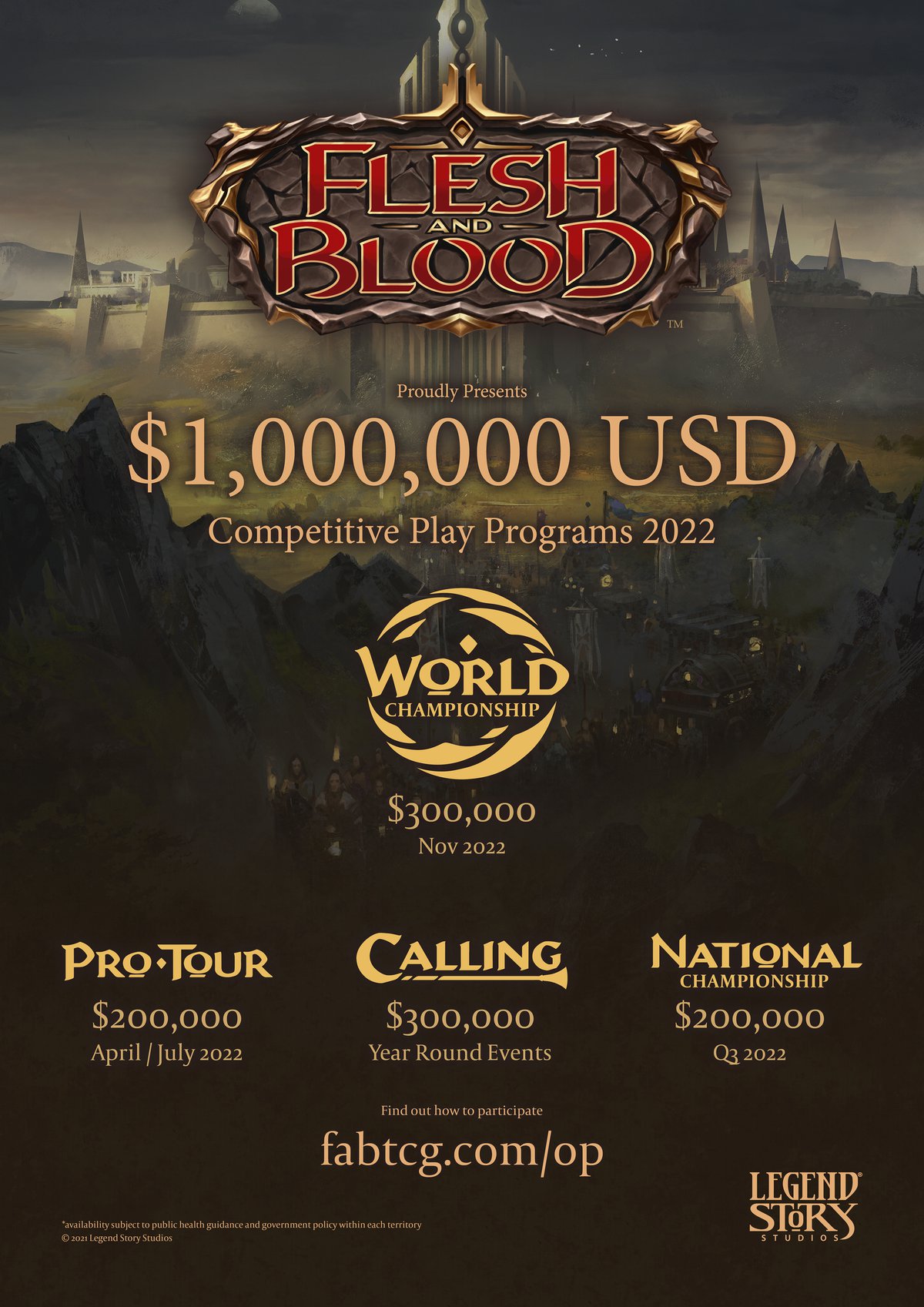 Announcing The $1,000,000  Global Championship 
