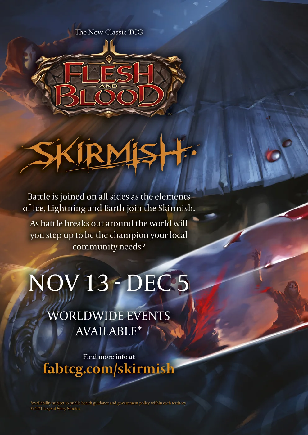 Event Poster - Skirmish