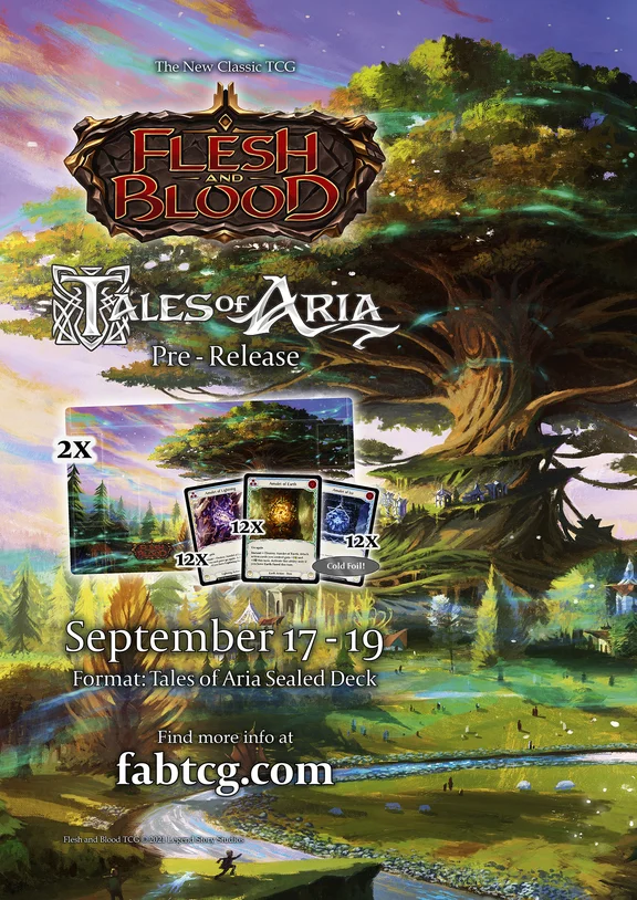 Tales of Aria pre-release poster (Digital)